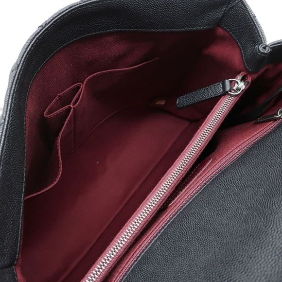 Chanel Chain Shoulder Caviar Skin Black Shoulder Bag - Picture 6 of 7